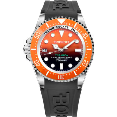 Montre BOBROFF BF0004ibnBFS. Automatique, Couleur orange. Homme. orange