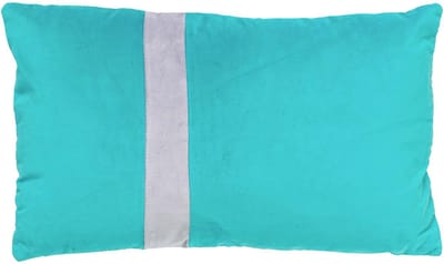 Dutch Decor PIPPA - sierkussen 30x50 cm - velvet - Aquarelle - blauw - Inclusief binnenkussen - Luxe kussens voor woonkamer & bank