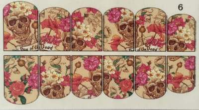 Korneliya Water Decal Nail Wrap WD 06