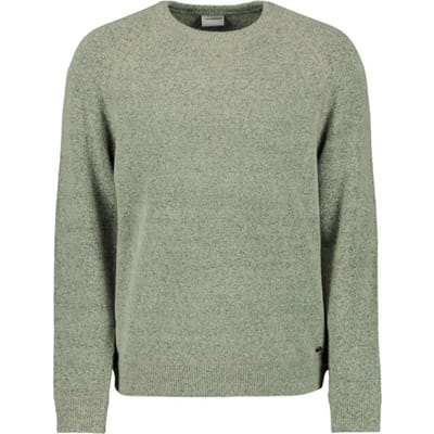 No Excess Pullover Crewneck Soft Wool Blend Light Moss Maat: XXL | Sweaters Outlet | Heren | Groen