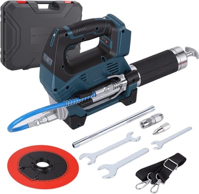 Draadloze Vetspuit - Elektrisch Smeergereedschap - Snel Smeren - 12000 PSI Max Druk - 170 G/min - Geïntegreerd