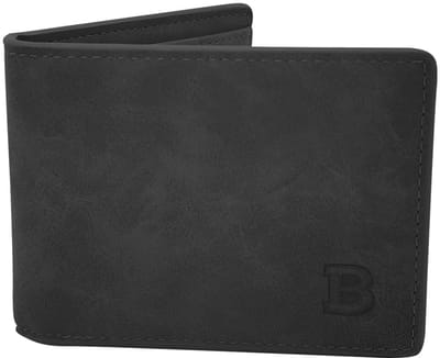 Dailygoods- Creditcardhouder met 8 sleuven - PU Lederen Portemonnee - Bifold Herenportemonnee - Minimalistische Portemonnee - Ritssluiting - Duurzaam Kunstleer