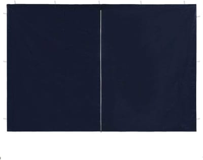 Partytent Zijwanden - Tent Panel - Feest Beschermen - Ritssluiting Midden - 300 x 195 cm - Zandblauw