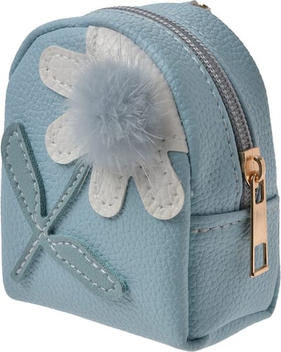 Juleeze Sleutelhanger klein tasje Blauw Synthetisch