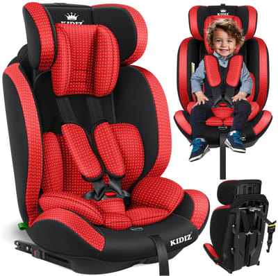 KIDIZ® Triangle Premium Autostoel | Autostoel | 9 kg - 36 kg | 1-12 jaar | Groep 1/2/3 |
