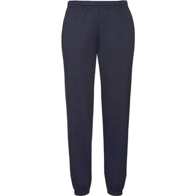 Fruit Of Loom Heren Klassieke 80/20 Elastische Joggingbroek (Deep Navy)