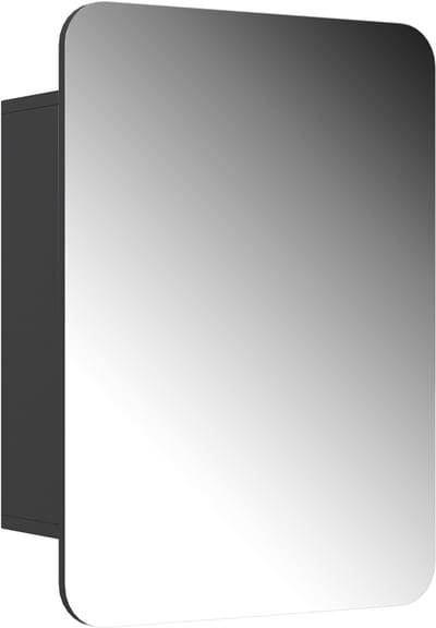 Vicco Zino Badkamerspiegelkast – 70 x 50 cm met planken Antraciet