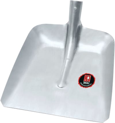 IDEAL Kolenschep Zilver 380x380mm - Zonder steel