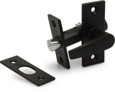 Insteekgrendel - Zwart - Zamac - Dulimex - Dulimex DX met lengte 70mm, doornmaat 50 mm