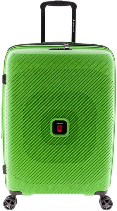 Gladiator 2800 4 wielen Trolley 67 cm met uitbreidingsplooi - Harde bagage - TSA slot - green