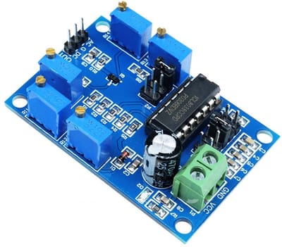 Signaalgenerator Module 10Hz-450KHz voor Driehoek-, Blok- en Sinusgolven
