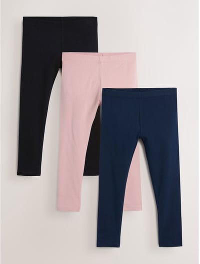 Next - Meisjes - Verpakking van 3 leggings - Zwart