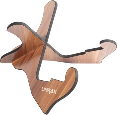 SnelShoppen - Universele Houten Gitaarstandaard, X-frame Voor Akoestische Gitaar, Elektrische Gitaar, Bas, Ukulele, Viool, Mandoline en Meer - Muzieka