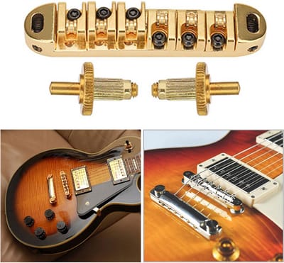 Knobbout Music repair, Brug, elektrische gitaar, goud