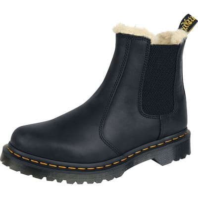 Dr. Martens - Rockabilly Winterlaarzen - 2976 Leonore Fur Lined - EU36 tot EU43 - voor Vrouwen - zwart