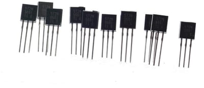 Transistor NPN - Elektronica component - Schakelen en versterken - Hoge spanning - 600 mA - N.v.t.