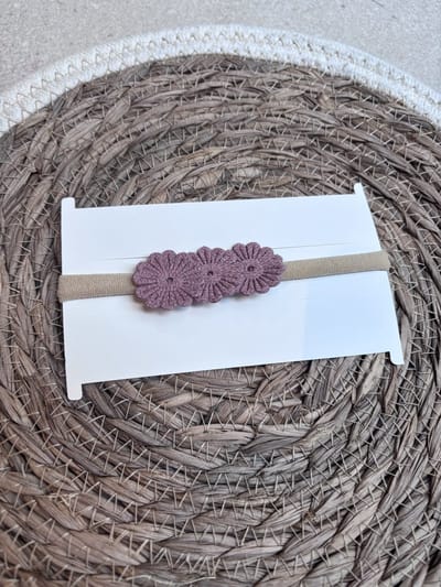 Baby haarband Coco - Baby haaraccessoires - Baby meisjes haarbandjes - Newborn haarbandjes -Baby Haarbandje - Kinderhaarband - babykleding - baby haarband