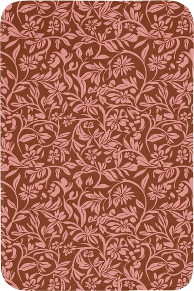 Badmat 60x90 cm - Antislip - Bloemen - Print - Roze - Badmatten voor badkamer - Badkamermat - Douchemat - Badkamer mat