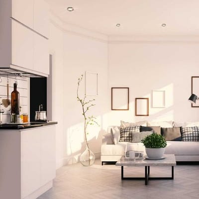 HOFTRONIC Salerno - LED Inbouwspot badkamer zwart- Dimbaar en kantelbaar - Spotjes verlichting - Badkamerverlichting - IP44 waterdicht - Rond - Ø 79 mm - 2700K Extra warm wit (sfeervol) - 650 Lumen - 8 Watt - Plafondspots