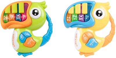 Toi-Toys Little Stars Baby Piano with Music Toucan with Light and Sound