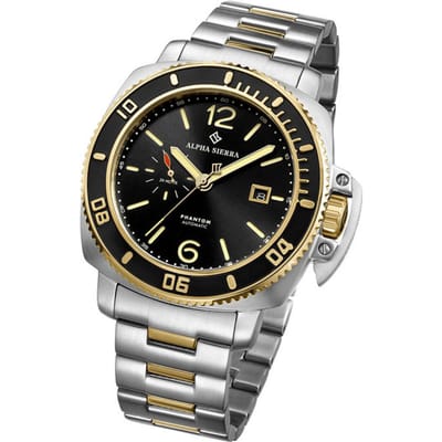 Alpha Sierra Automatic Phantom BG004 Heren Horloge 44mm 5 ATM