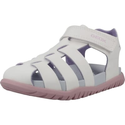 GEOX SANDAL FUSBETTO PEUTER Sandalen - WIT/ROZE - Maat 24