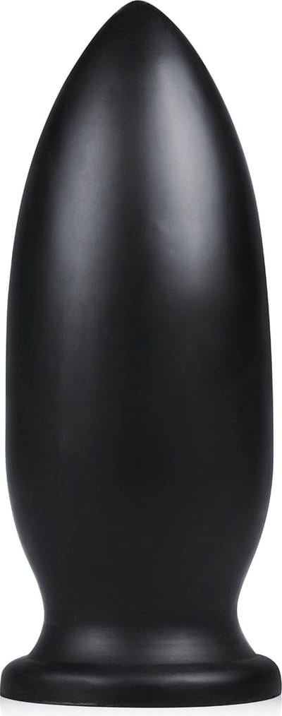 BUTTR - Yellow Dog XXL Buttplug - Glad Materiaal - Buttplugs - Anal Plug - Sex Toys voor Vrouwen en Mannen - Seksspeeltjes - Butt Plug - Zwart