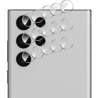 ShieldCase 3D Full Cover cameralens protector geschikt voor de Samsung Galaxy S25 lensprotector - Camerabescherming - glazen lensprotector - gemakkelijk aan te brengen bescherming tegen krassen en stoten