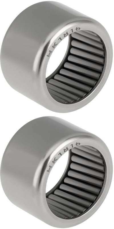 Dailygoods- Naaldlager HK1816V - 18 x 24 x 16 mm - 2 stuks - Slijtvast - Hoge draagvermogen - Lage geluidsontwikkeling - Lager