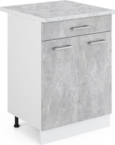 Vicco R-Line Universele onderkast – 60 cm met laden Beton