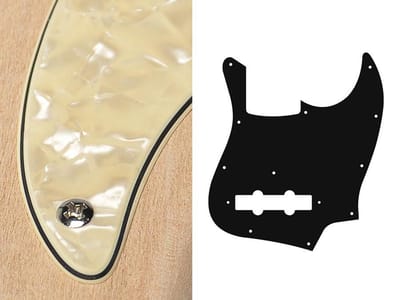 Boston JB-310-PC pickguard, Jocker bass, standard, 3 ply, pearl cream