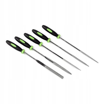 Помощник P007K - Vijlenset - 5 stuks - 16 cm - Hittebehandelde Staal
