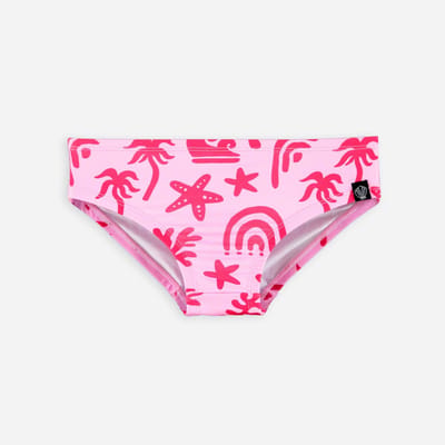TROPICAL VIBES PINK – 80/86 – Bikinibroekje UV50+ bescherming