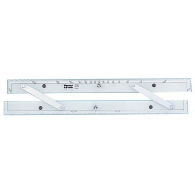 W & P Parallel Rule 18/45.7cm