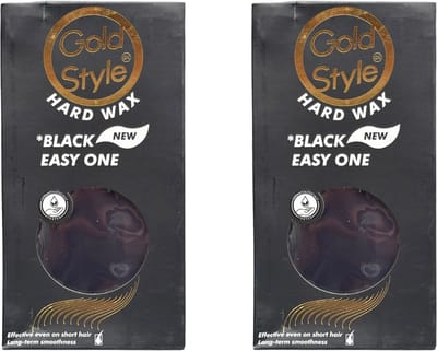 GOLDSTYLE Hard Wax – 2 x 400 g | Professionele Harswax voor Ontharing | Voor Gezicht & Lichaam