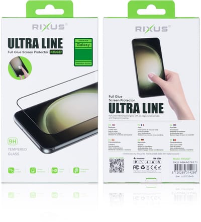 Rixus Clear HD Ultra Line Tempered Glass For Samsung Galaxy S21 Plus 5G