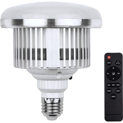 85W LED-lamp 3000K-6500K Fotografielamp Energiebesparende verstelbare helderheid E27-montage wit