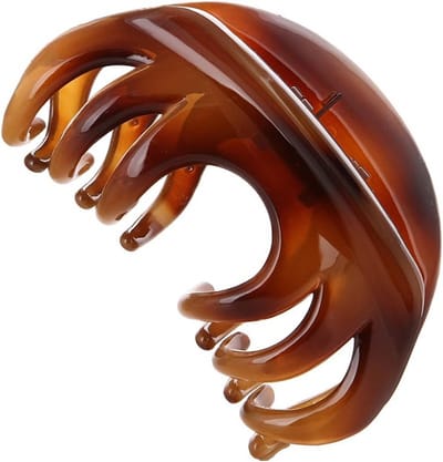 Grote Haarclip met Antislip Grip voor Dames en Meisjes - Sterke Kunststof Klem