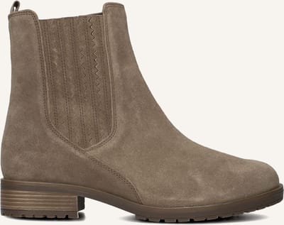 Gabor 022 Enkellaarsjes - Enkelboots met rits - Dames - Beige - Maat 39