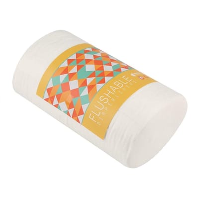 Dailygoods- Wegwerpluiervoering Biologisch Afbreekbaar - 100 Stuks - Absorberende Babyluierinzetstukken - Natte Doekjesfunctie - Superzacht - Veilig en Gezond - Luierinzet