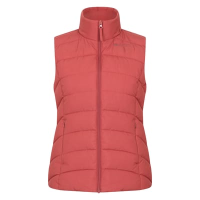Mountain Warehouse Dames/Dames Opal Gewatteerd Gilet (Gebrande sinaasappel)