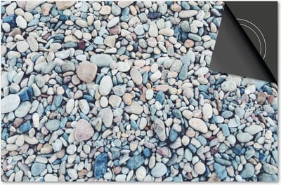 Inductie beschermer 60x60 - afdekplaat inductie mat - Dietrix Kookplaat beschermer - Exclusief - Beton - Kiezels