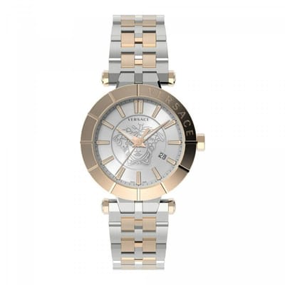 Versace VE2B00521 horloge mannen - Roestvrij Staal - zilver