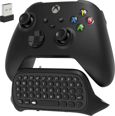 WiseGoods Premium Toetsenbord Geschikt Voor Xbox Controller - Toetsenborden Voor Controllers - Game Accessoires - Gamen - Zwart