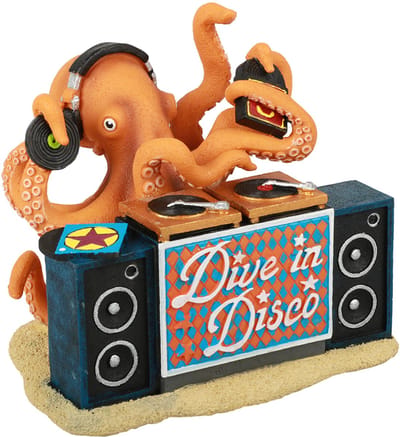 Dive in Disco 13x9x12cm Meerkleurig