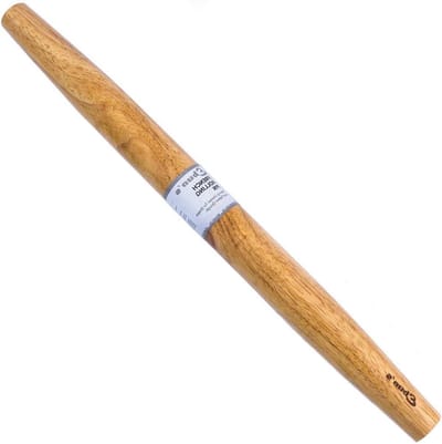 Deegroller Hout - Bakgereedschap Keuken - Deeg Rollen - Gemaakt in Amerika - 45 cm - Houtkleur