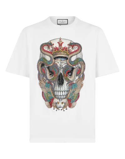 Round Neck T-Shirt King Of Snakes Stones