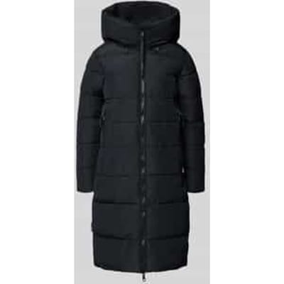 Regular fit buffer jacket met gevoerde opstaande kraag model 'Jilia'