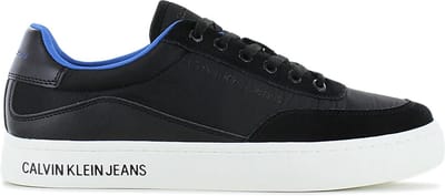 Calvin Klein Classic Cupsole SU - Heren Sneakers Schoenen Zwart YM0YM00669-0GP ORIGINEEL EU 42 UK 8 zwart