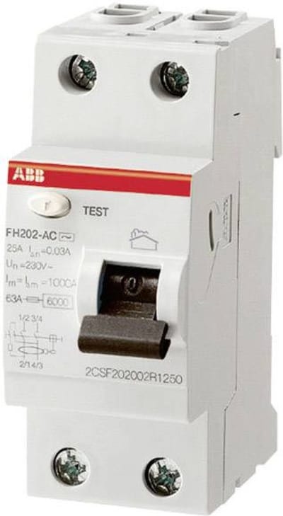 ABB System pro M Compacte Aardlekschakelaar - 2CSF202102R1400 - E2HEP
